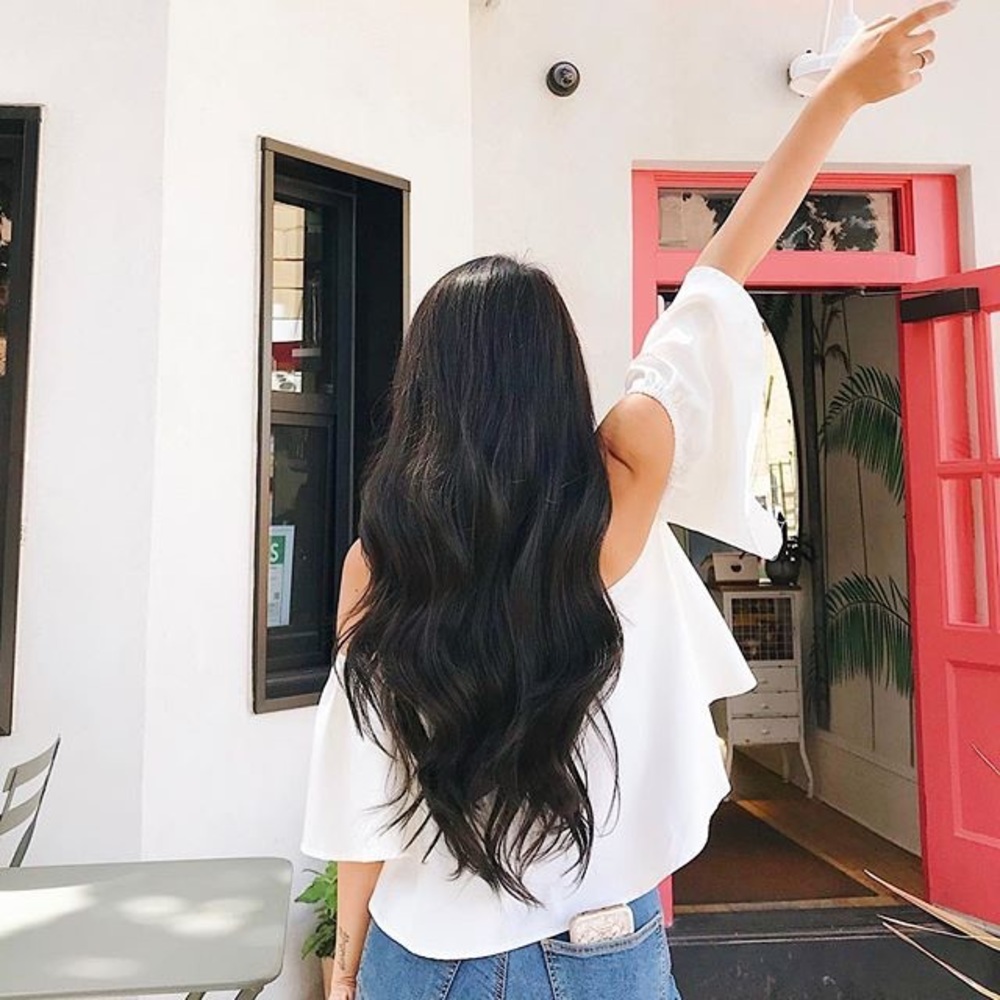 Luxy remy human hair extensions